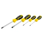4PC SCREWDRIVER SET ( PH2X100MM PH0X75MM SL3X75MM 6X100MM) - Image 2