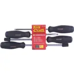 4PC SCREWDRIVER SET BLACK HANDLE - Image 2