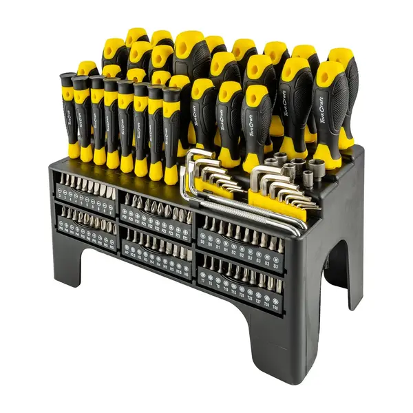 116PC SCREWDRIVER BIT SET and HEX KEY SET