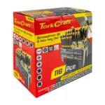 116PC SCREWDRIVER BIT SET and HEX KEY SET - Image 2