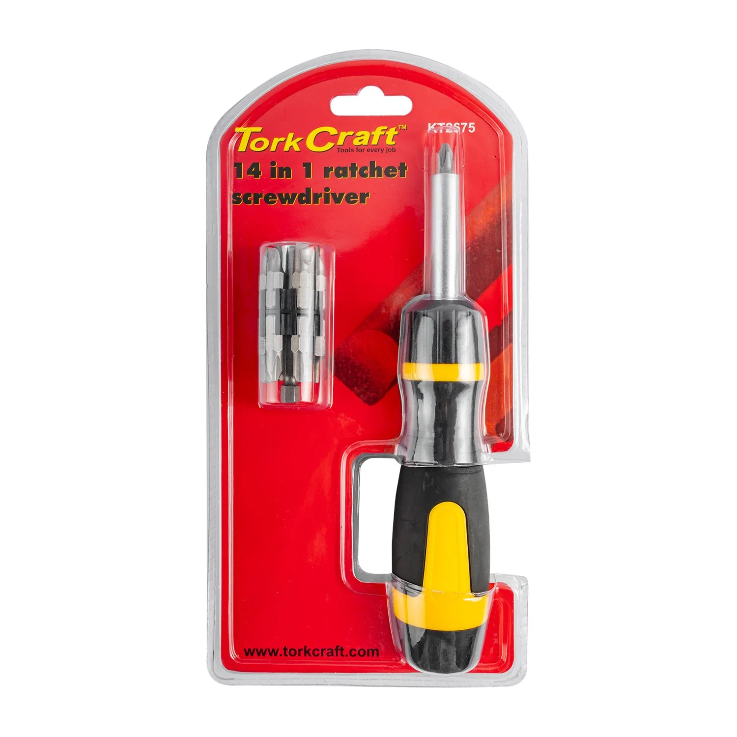 KT2675.webp RATCHET SCREWDRIVER 13 IN 1 WITH INSERT BITS - Image 1