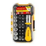 SCREWDRIVER RATCHET BIT SET 37PC