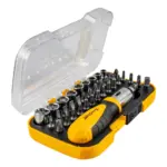 SCREWDRIVER RATCHET BIT SET 37PC - Image 2