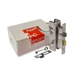 LOCKSET MORTICE 4L CP SABS BOX