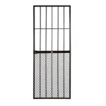 SECURITY GATE P/COATED BLACK NEDER 813X2032