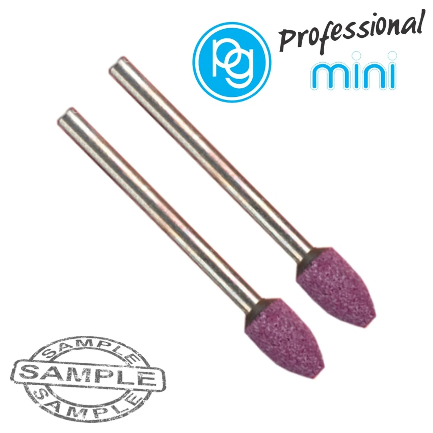 M2130.webp RUBY GRINDING STONES 6X10MM.BULET.SH3MM.2PCS - Image 1