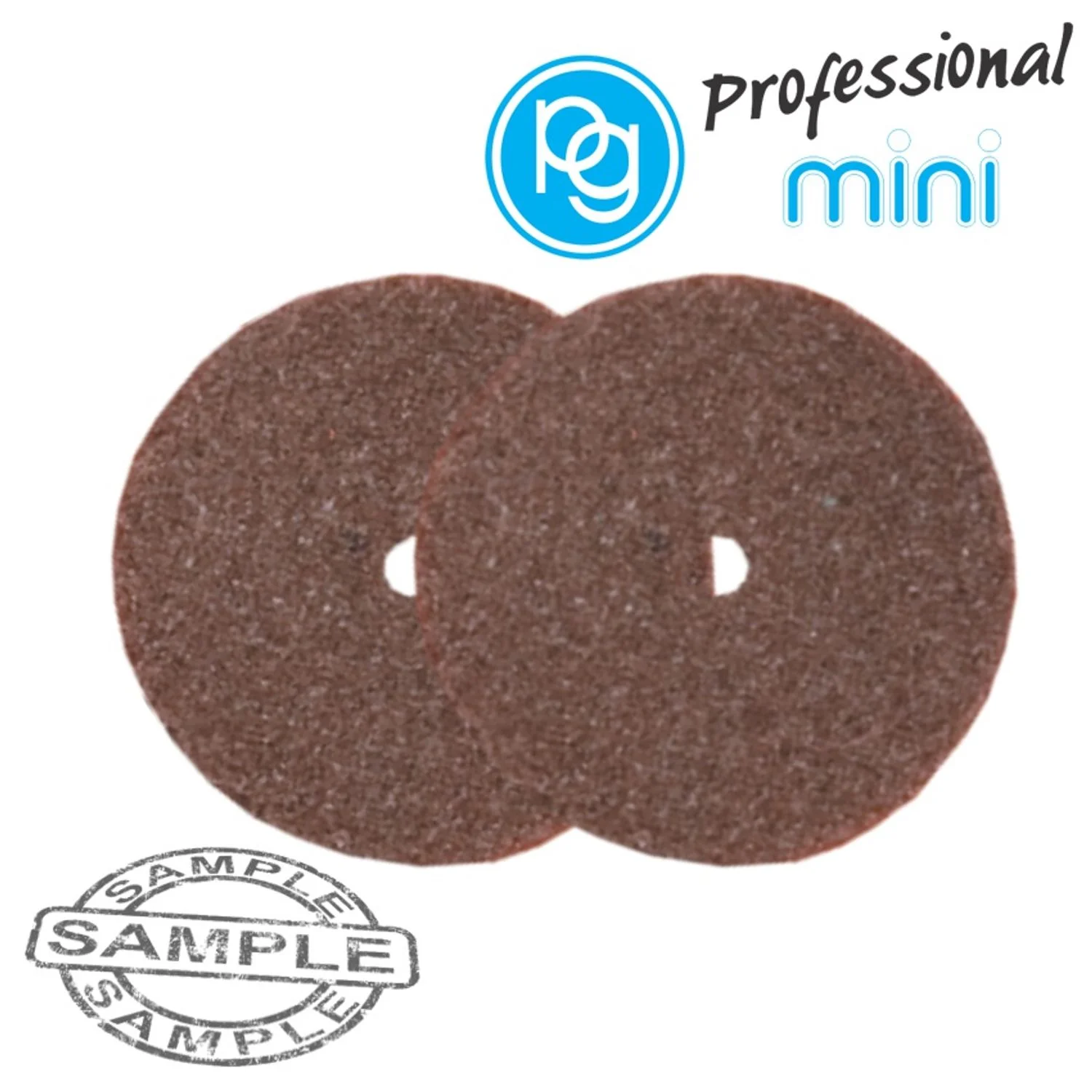 M2640.webp WHEEL GRINDING STONES. BROWN ABV.22MM.2PCS - Image 1