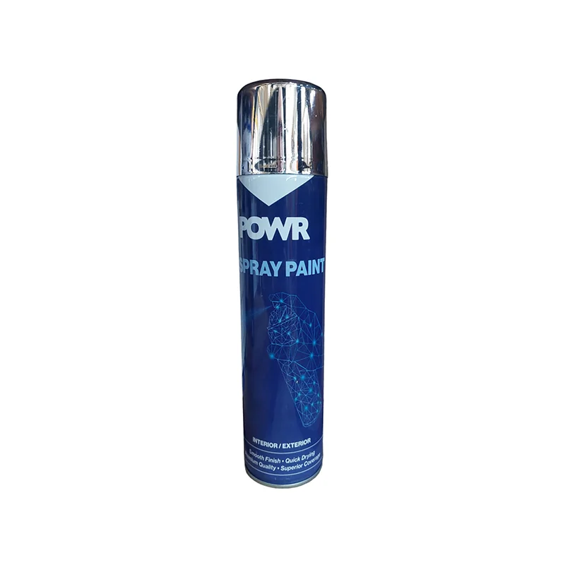 M40139.webp PAINT SPRAY METAL CHROME MIRROR 300ML POWR - Image 1