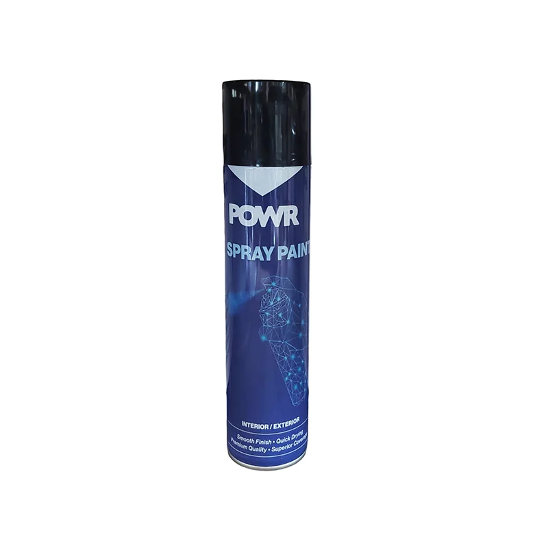 M40154.webp PAINT SPRAY STD BLACK BUMPER 300ML POWR - Image 1