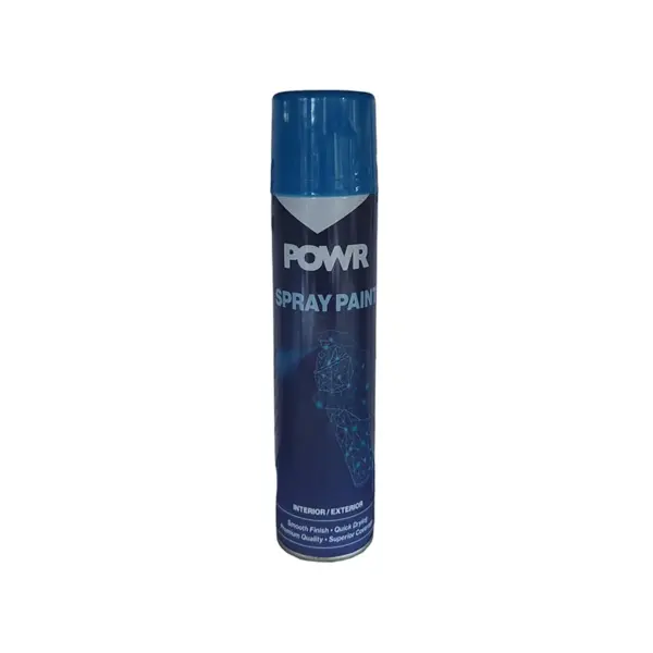 PAINT SPRAY STD BLUE ELECTRIC 300ML POWR