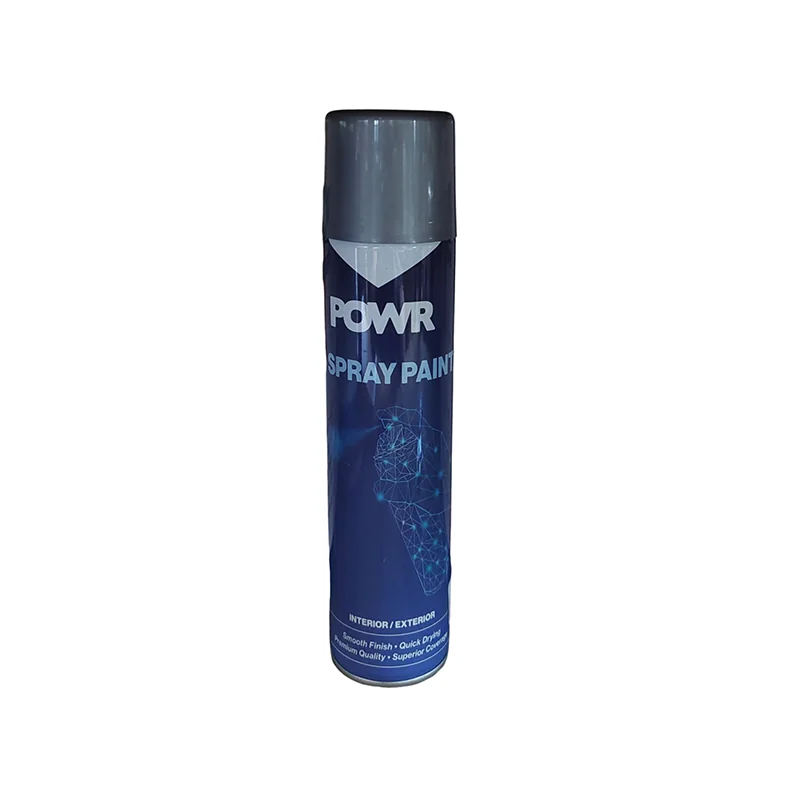M40182.webp PAINT SPRAY METAL SILVER SUPER 300ML POWR - Image 1