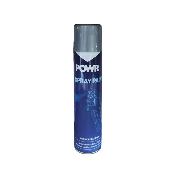 PAINT SPRAY METAL SILVER WHEEL 300ML POWR