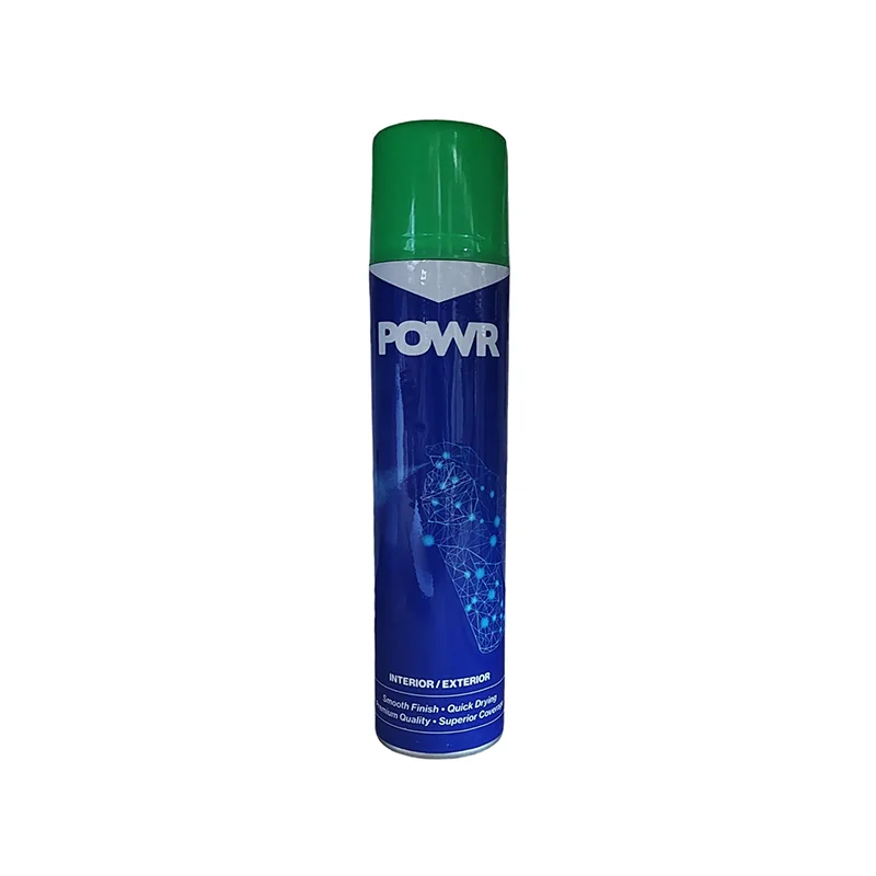 M40189.webp PAINT SPRAY FLUO GREEN 300ML POWR - Image 1