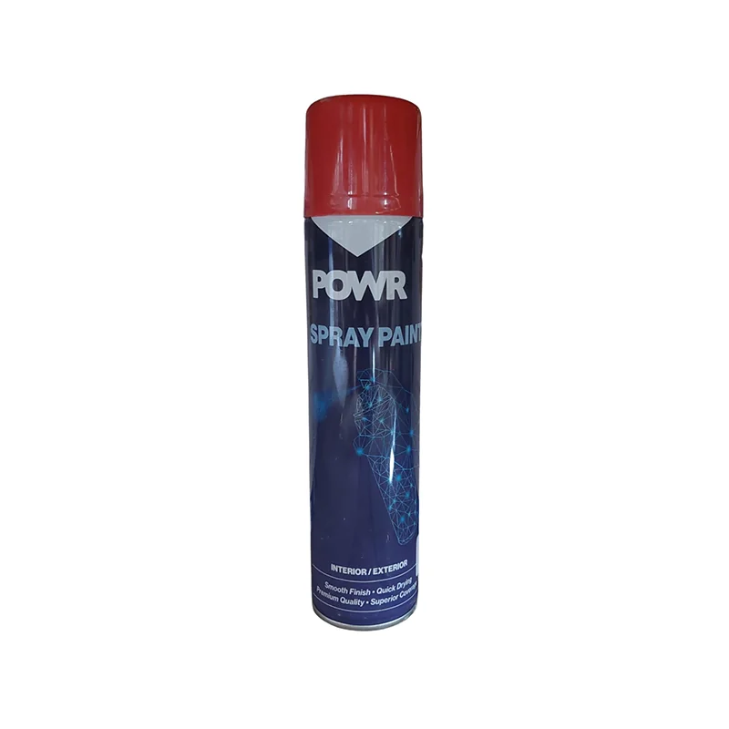 M40192.webp PAINT SPRAY FLUO RED 300ML POWR - Image 1
