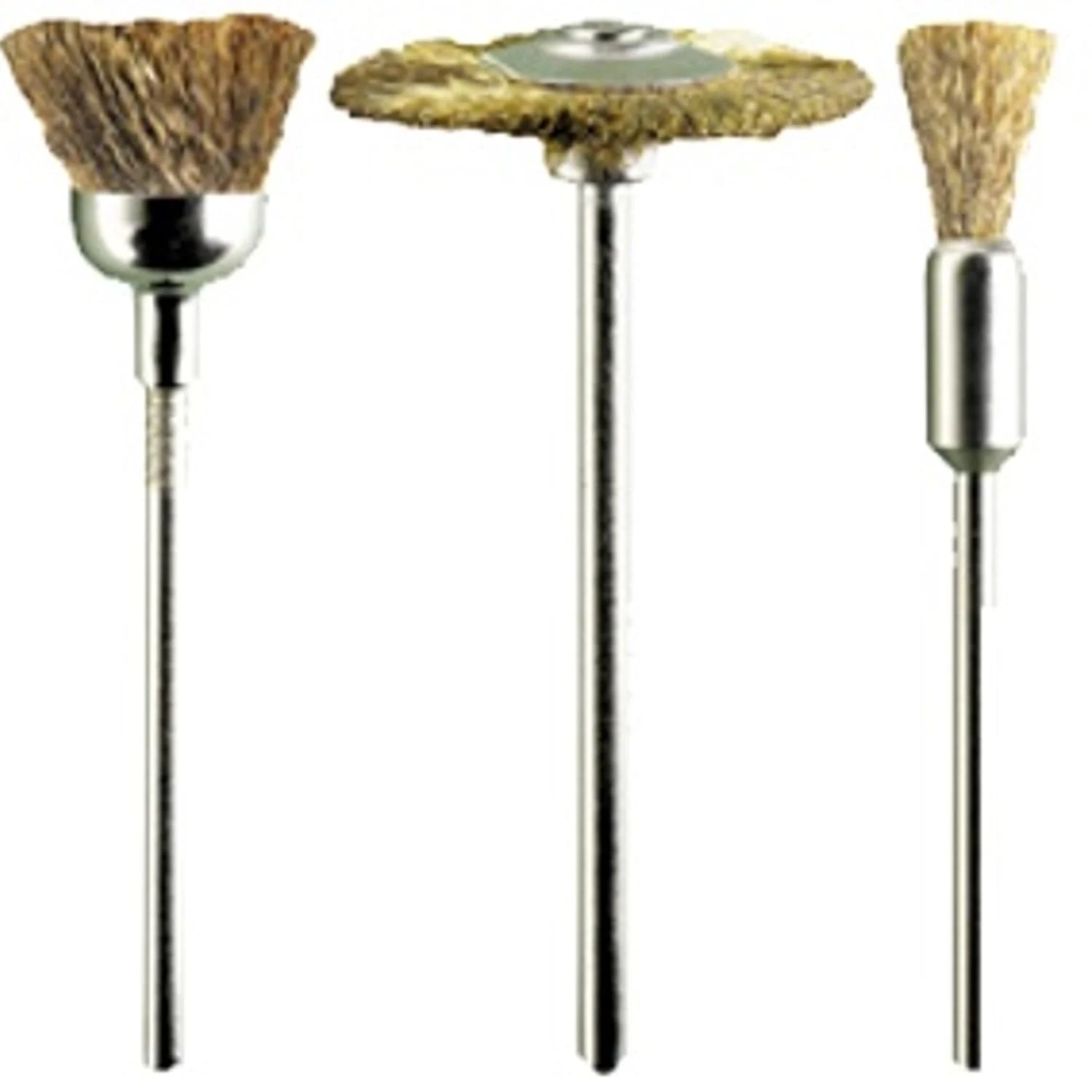 M4070.webp ASSORTED BRASS BRUSHES. 3PCS - Image 1