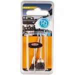 ASSORTED BLACK BRISTLE BRUSHES. 3PCS - Image 2