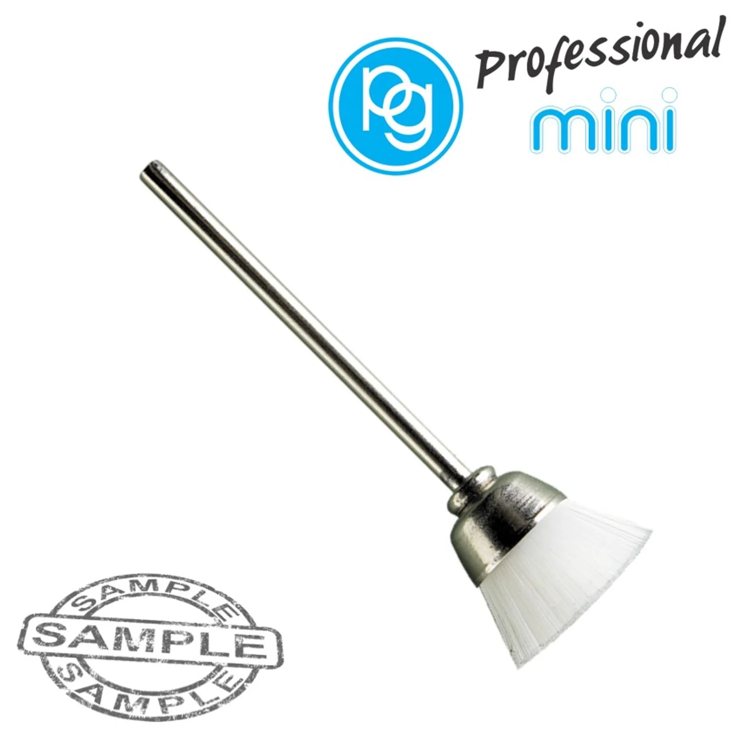 M4160.webp WHITE NYLON CUP BRUSH 12MM. SH.2.35MM - Image 1
