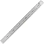 STAINLESS STEEL 300X25X1.0MM RULER