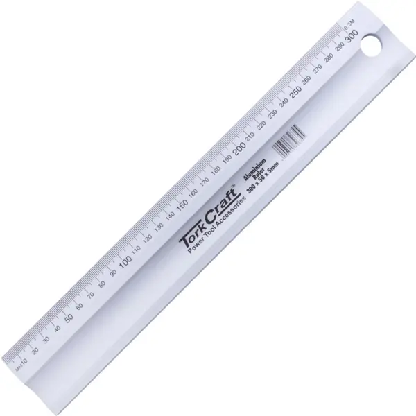 ALUMINIUM STRAIGHT EDGE RULER TYPE B 300X50X5.0MM