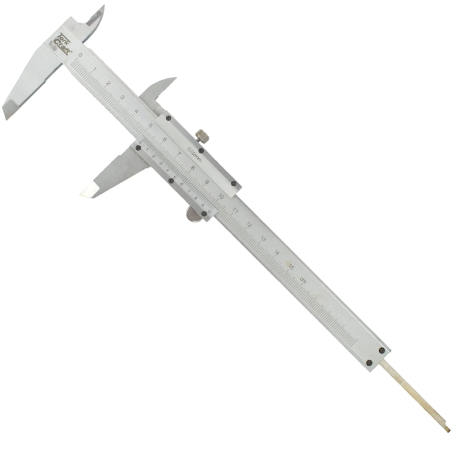 ME10150.webp VERNIER 150MM CARBON STEEL METRIC 0.02 ACC - Image 1