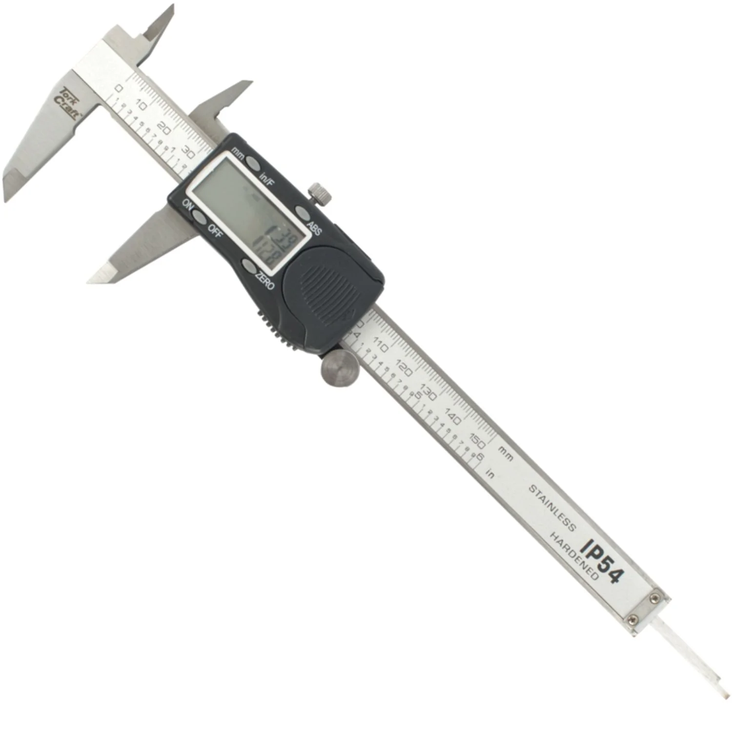ME12150.webp VERNIER DIGITAL 150MM S/STEEL 0.01MM ACC. ABS FUNC. IP54 METRIC / INCH - Image 1