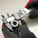 VERNIER CARBON FIBRE 150MM METRIC / INCH DIGITAL 0.01MM ACC. - Image 3