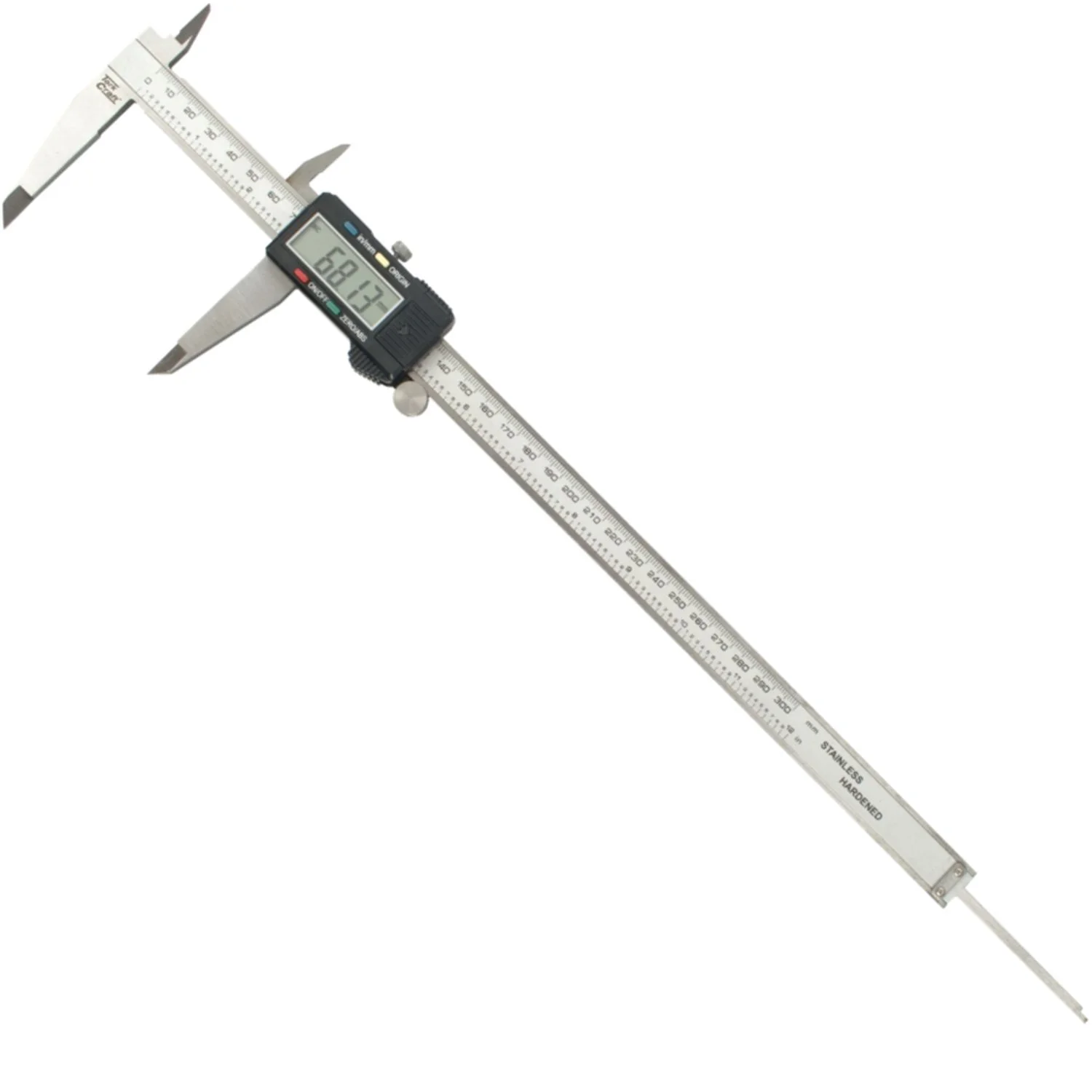ME14300.webp VERNIER DIGITAL 4 KEY 300MM S/STEEL 0.01MM ACC. ABS FUNC. METRIC / INC - Image 1