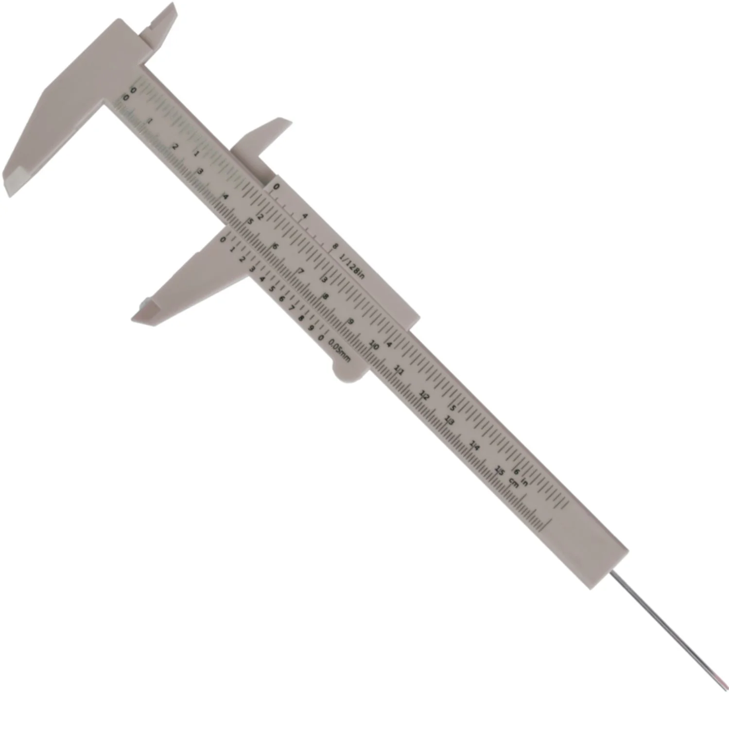 ME17150.webp VERNIER 150MM PLASTIC METRIC 0.05 ACC - Image 1