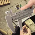 VERNIER 150MM PLASTIC METRIC 0.05 ACC - Image 2