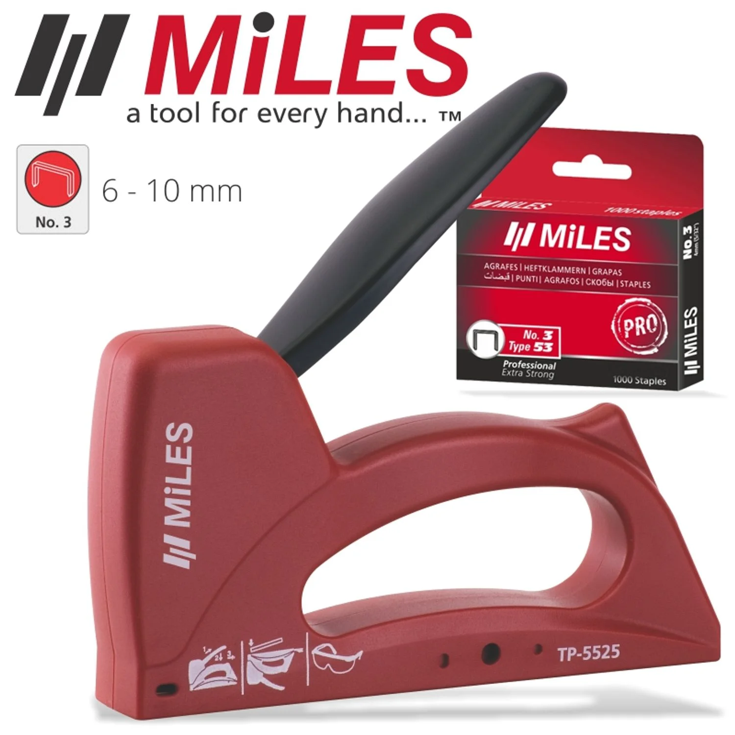 MILTP5525C2.webp STAPLE GUN KIT ABS BODY INCL 22G 8MM JT21 STAP RELOAD IND - Image 1