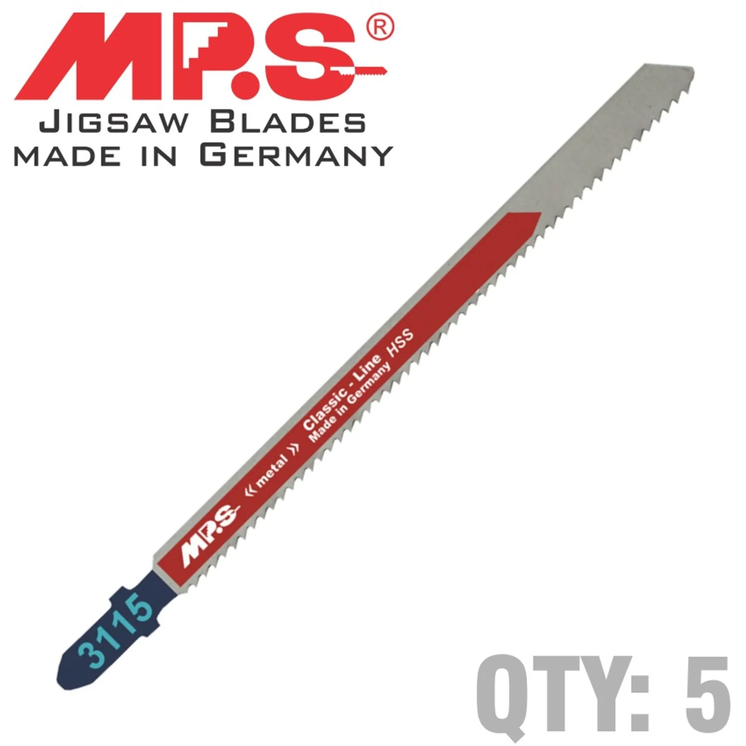 MPS3115-5.webp JIGSAW BLADE METAL LONG T-SH.13TPI T318B - Image 1