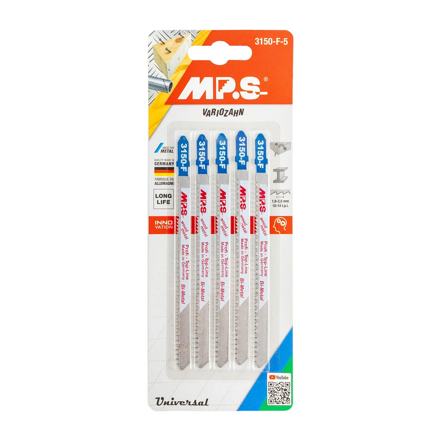 MPS3150F-5.webp JIGSAW BLADE VARI LONG T-SH.10-14T - Image 1