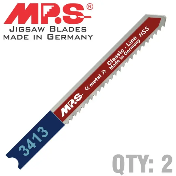JIGSAW BLADE BandD METAL 12TPI 75MM