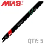 SABRE SAW BLADE SOFT WOOD CONST AND FIREWOOD 230MM 3 TPI 5/PACK
