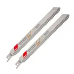 SABRE SAW WAVE BLADE CORK RUBBER FIBRE BOARD 205MM 2/PACK