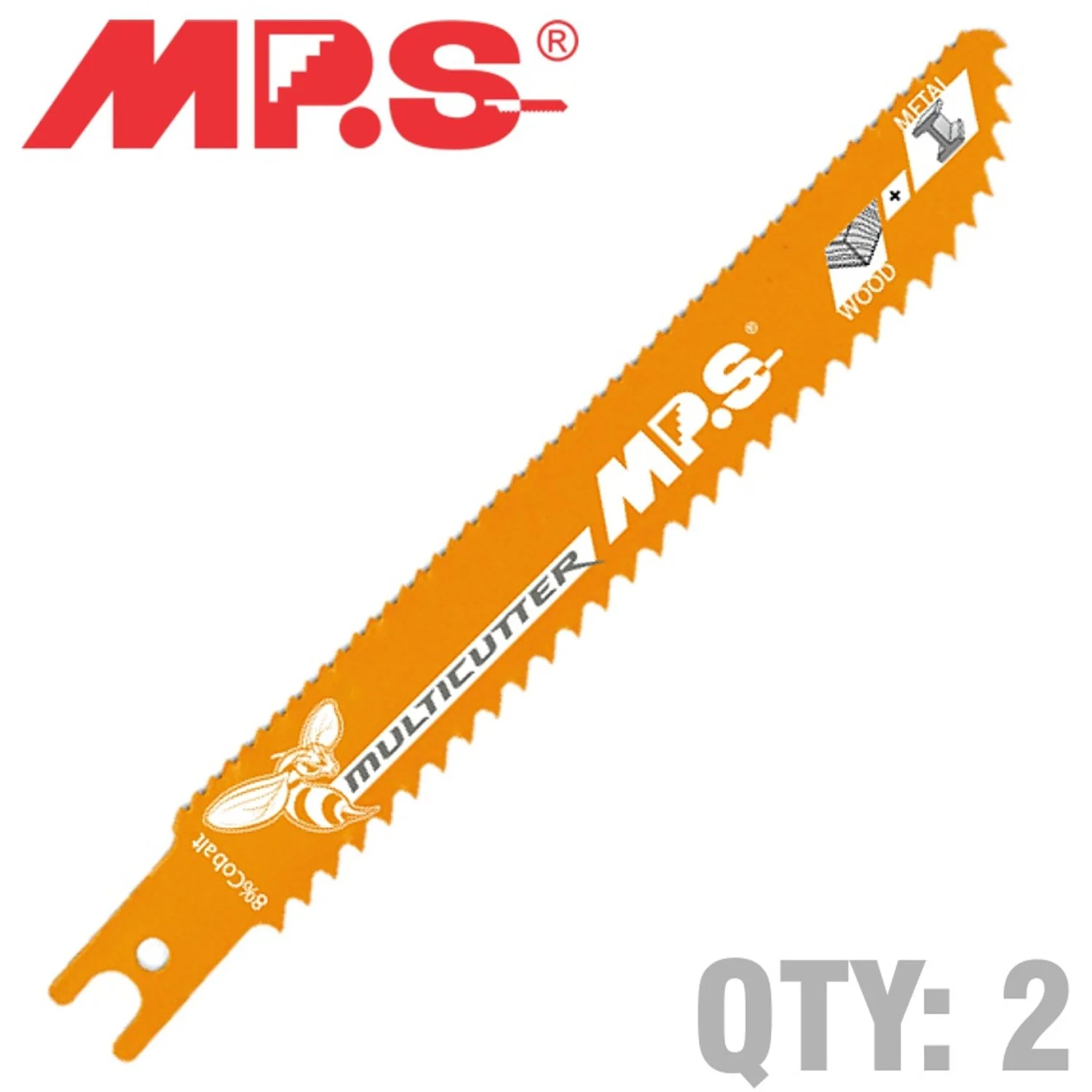 MPS4703-2.webp SABRE SAW SOFTWOOD 150MM MULTICUTTER U-SHANK 6and10TPI 2/PK - Image 1