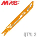 SABRE SAW METALandWOOD 150MM MULTICUTTER U-SHANK 6and10TPI 2/PK