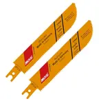 SABRE SAW METALandWOOD 130MM MULTICUTTER U-SHANK 14TPI 2/PK