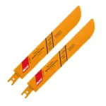 SABRE SAW METALandWOOD 180MM MULTICUTTER U-SHANK 14TPI 2/PK