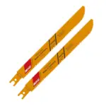 SABRE SAW METALandWOOD 180MM MULTICUTTER U-SHANK 12TPI-10TPI 2/PK