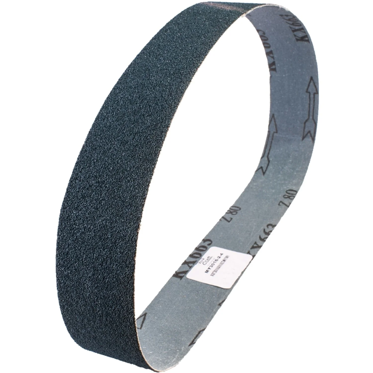 MY3016-2-4.webp 80 GRIT ZIRCONIA SANDING BELTS 40MMX760MM - Image 1