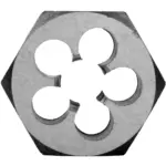 DIE HSS HEX 5X0.80MM 1″CARDED