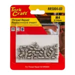 THREAD REPAIR M4 X 0.7 X 8MM REPL INSERTS FOR NR5004 50PCS