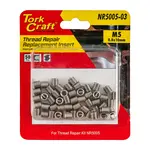 THREAD REPAIR M5 X 0.8 X 10MM REPL INSERTS FOR NR5005 50PCS