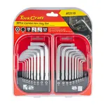 18PC COMBO HEX KEY CHROME VANADIUM SET