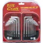 18PC COMBO HEX KEY CHROME VANADIUM SET - Image 2
