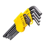 10PC HEX L-WRENCH SET IMPERIAL 1/16 5/64 3/32 1/8 5/32 3/16 7/32 1/4