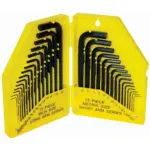 30PC ALLEN KEY SET 0.7-10 METRIC and IMPERIAL SIZES IN PLASTIC CASE