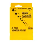 9PC HEX KEY SET 1.5-10MM CR-V IN PLASTIC CASE - Image 2