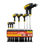 BALL POINT T HANDLE 8PC HEX ALLEN KEY SET